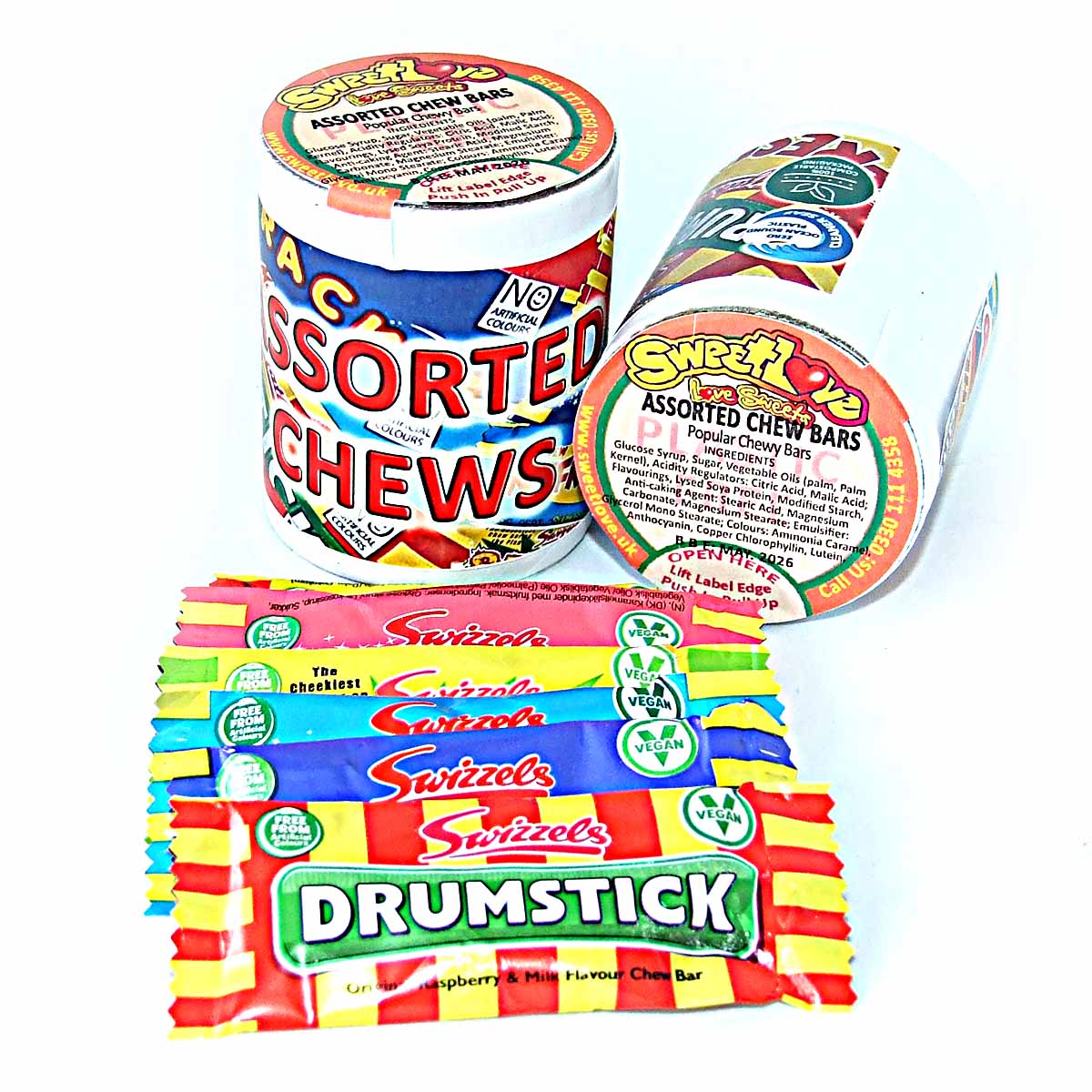 Assorted Chew Bars.